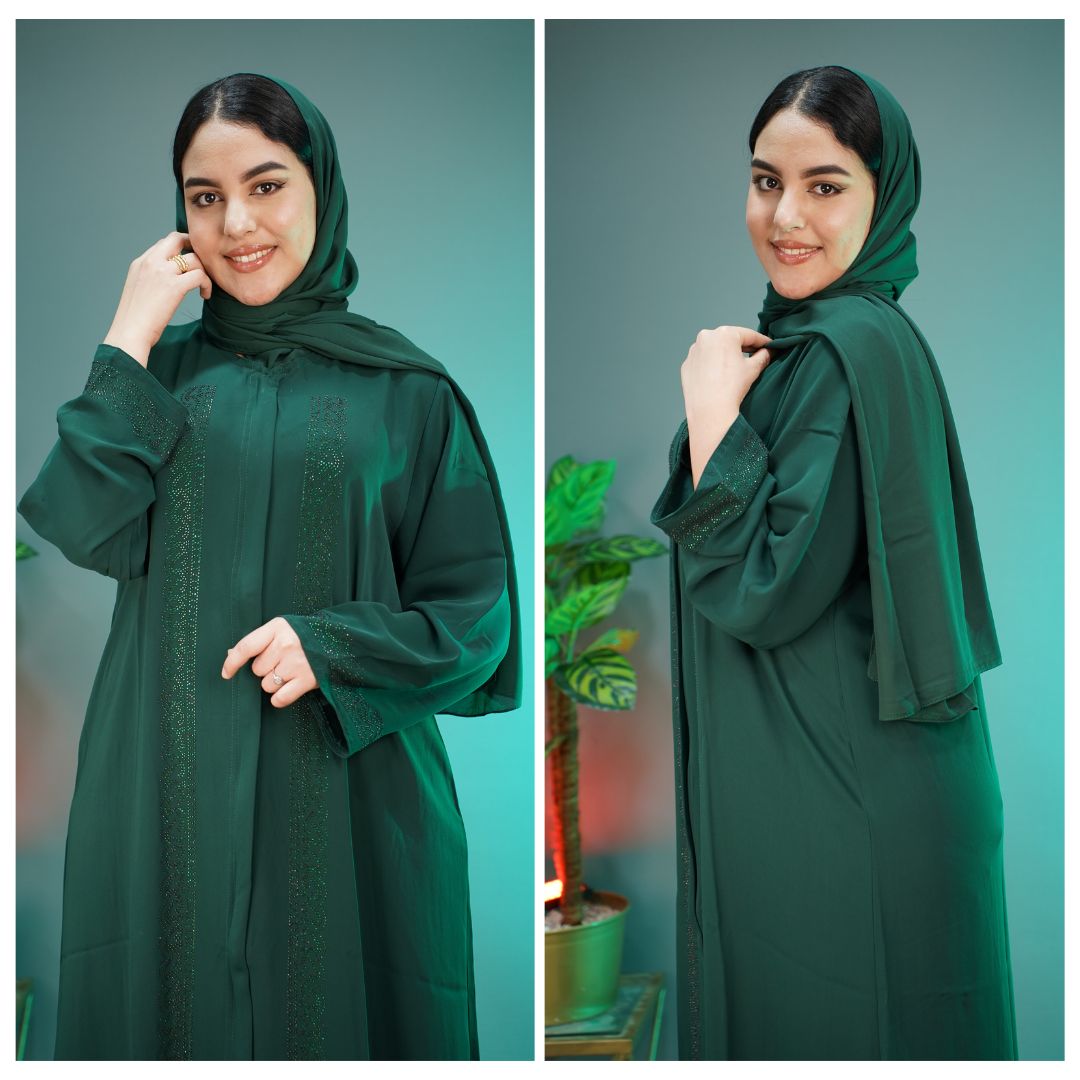 عباية علياء بالفولار إماراتية