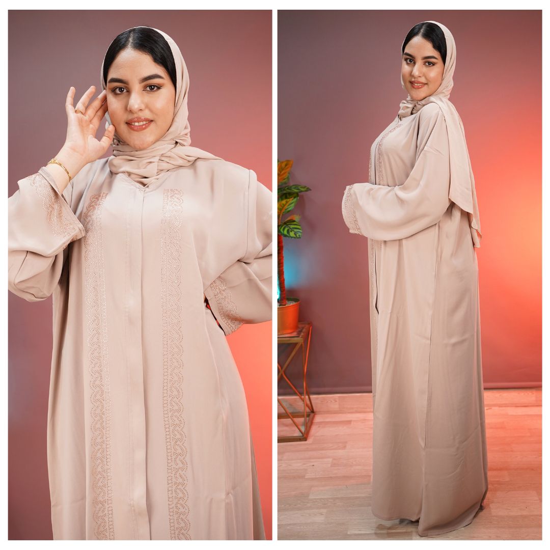 عباية علياء بالفولار إماراتية